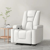 Faux Leather Power Home Theater Recliner